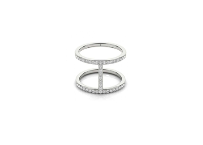 Vertical Bar Ring